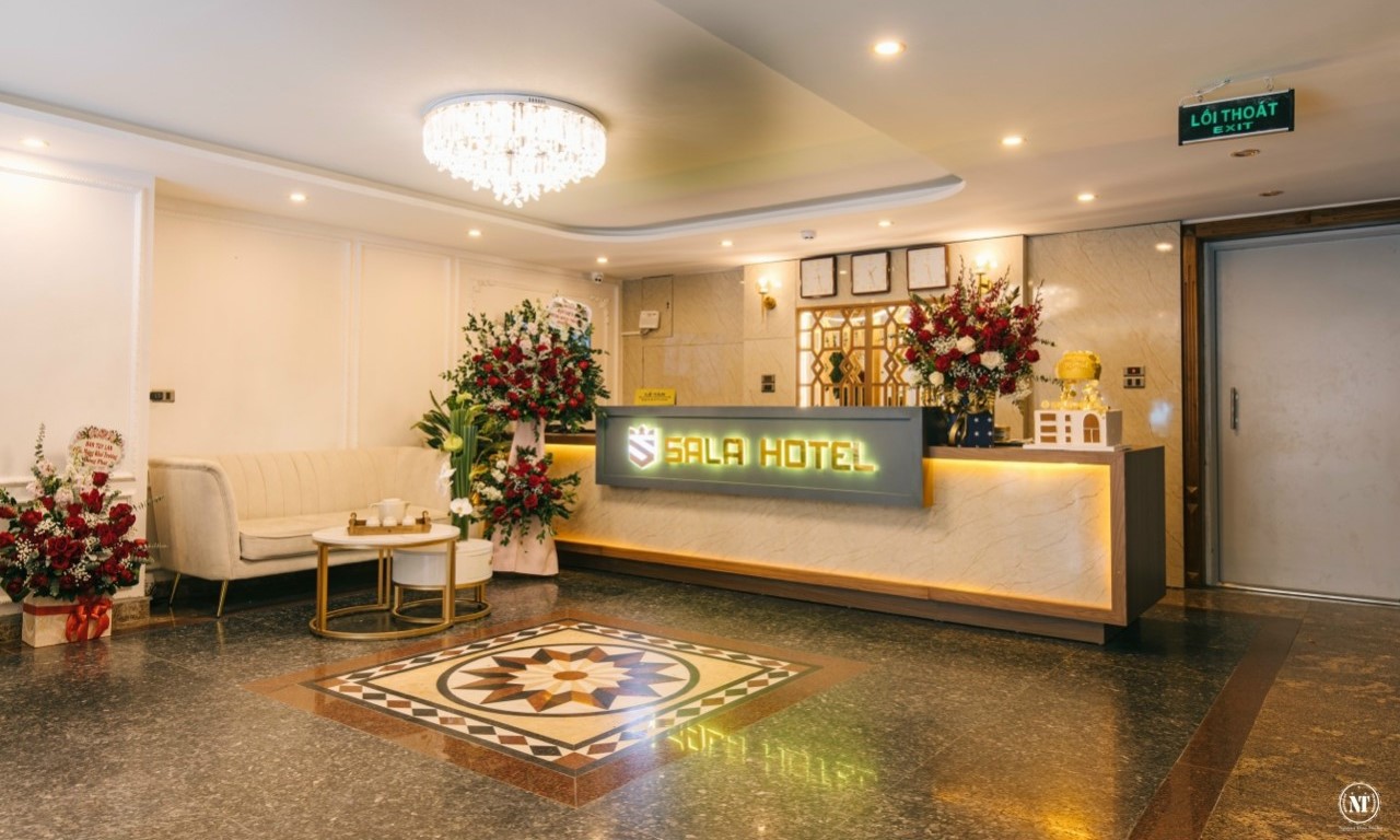 Khách sạn Sala Hotel bắc ninh sử dụng phần mềm và hệ thống điện thông minh